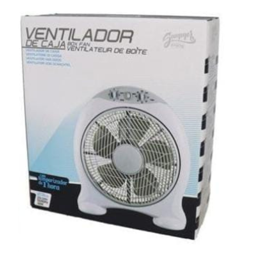 Ventiladores de sobremesa - Ventilador de caja - Ventilador - 30cm - 220-240V - 50/60Hz -40W