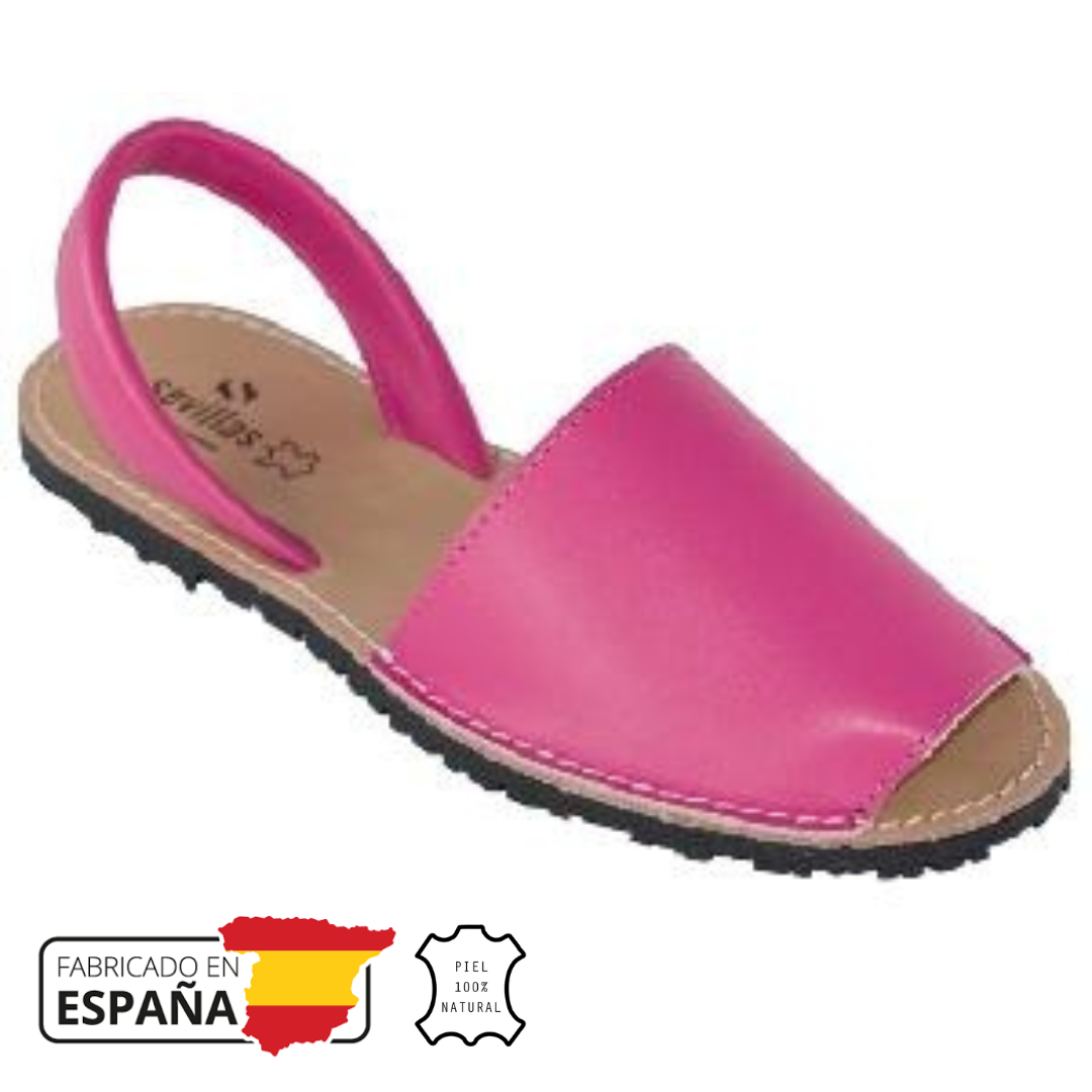 Menorquina mujer lisa fucsia