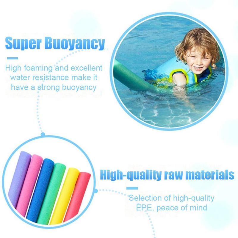 Churro natación, churro acuático, spaguetti flotador de espuma, tubo  flotador, fideo piscina, churro para nadar, color aleatorio