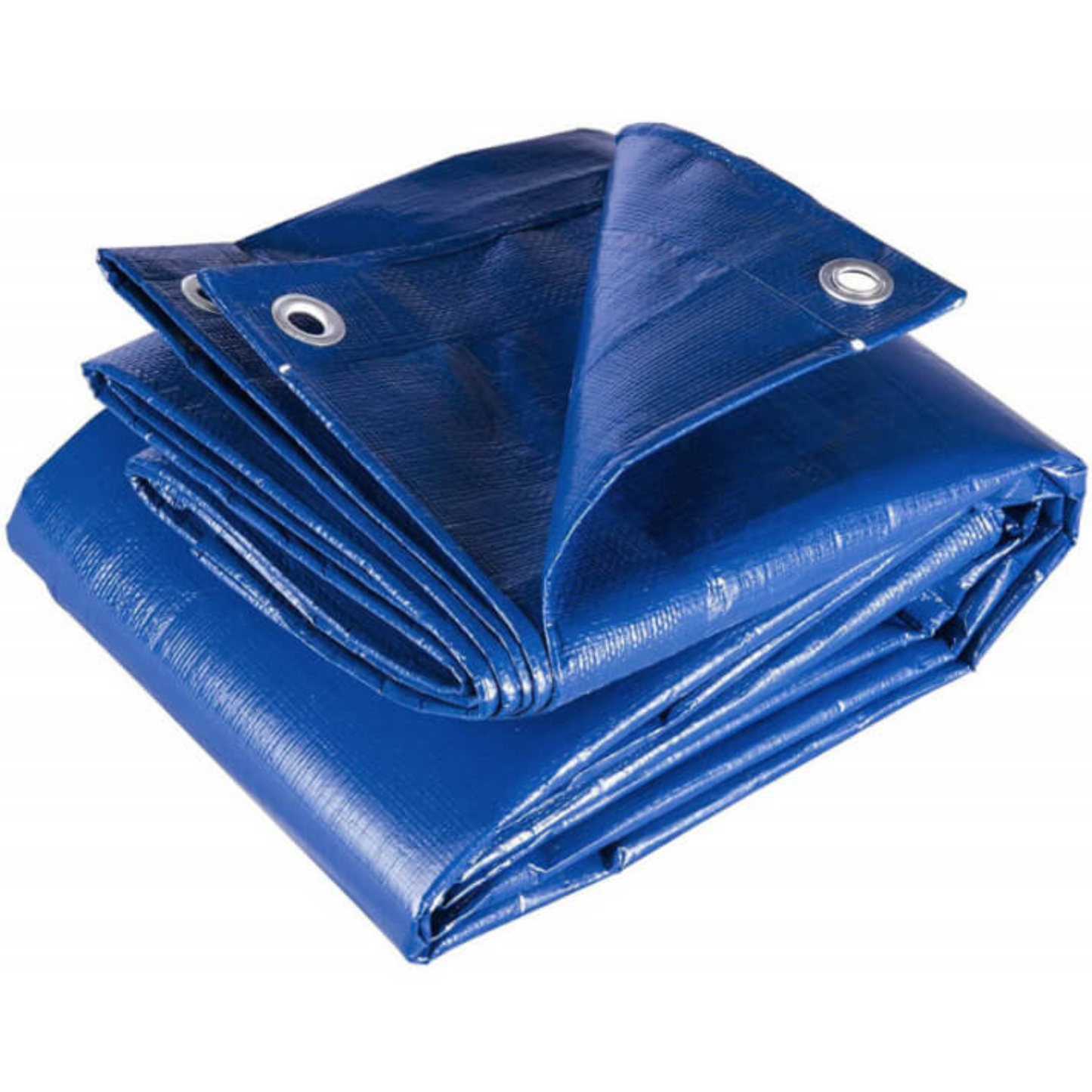 NAKLOE - Lona impermeable - Lona cubretodo - Lona de proteccion universal - Cubre todo - Lona toldo impermeable - Toldo lluvia - Cubre moto - Cubre coche - Cubre barbacoas - Lona coche - Lona barbacoas - Color azull con ojales reforzados.