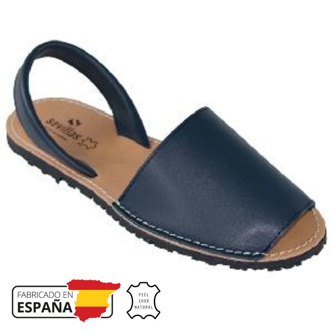 Menorquina hombre azul marino
