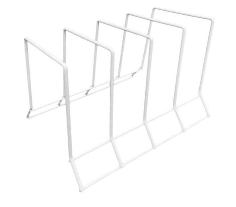 NAKLOE - Organizador sartenes - Separador sartenes - Organizador cocina -Sartenes cocina - Para 4 sartenes