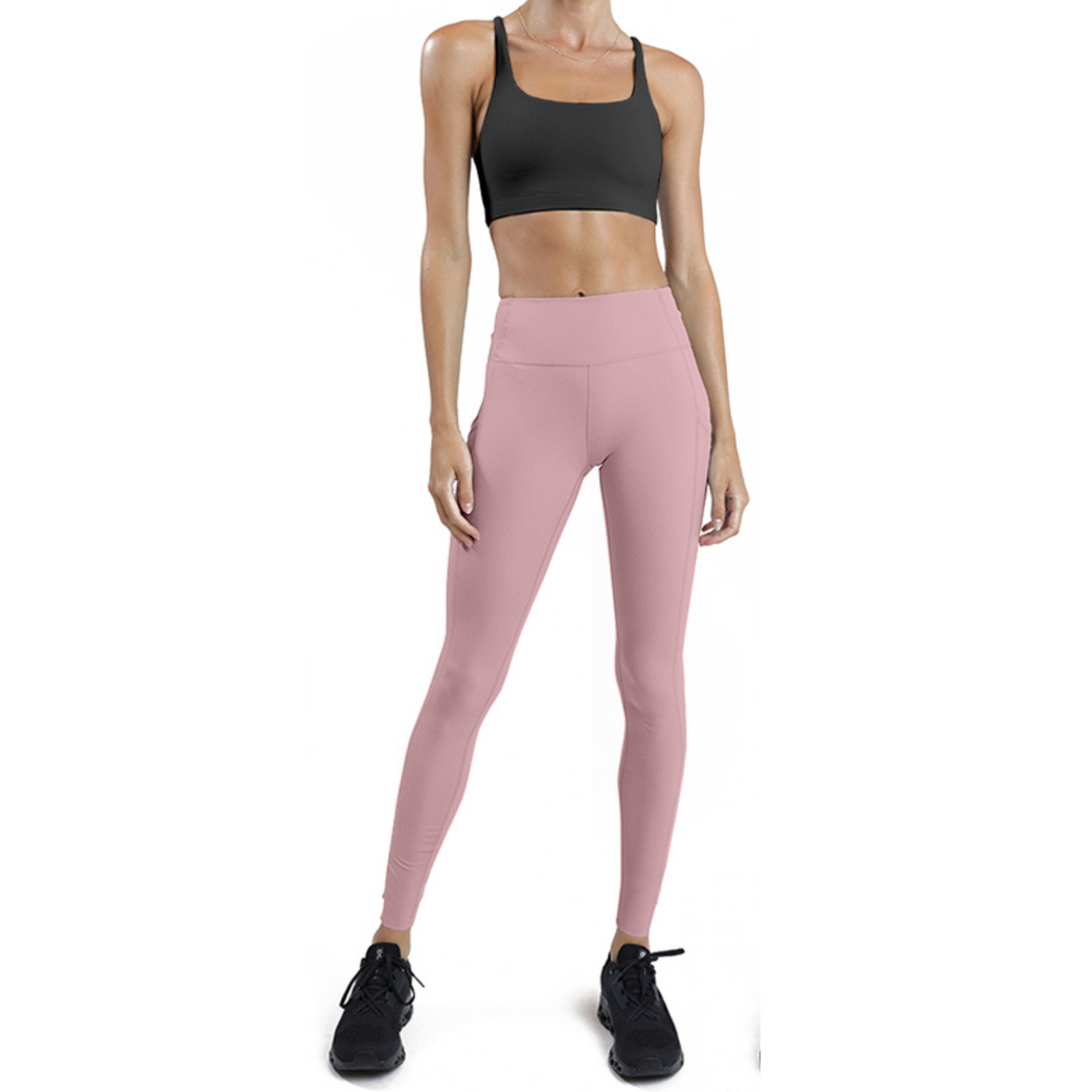 Mallas deporte mujer (Rosa)