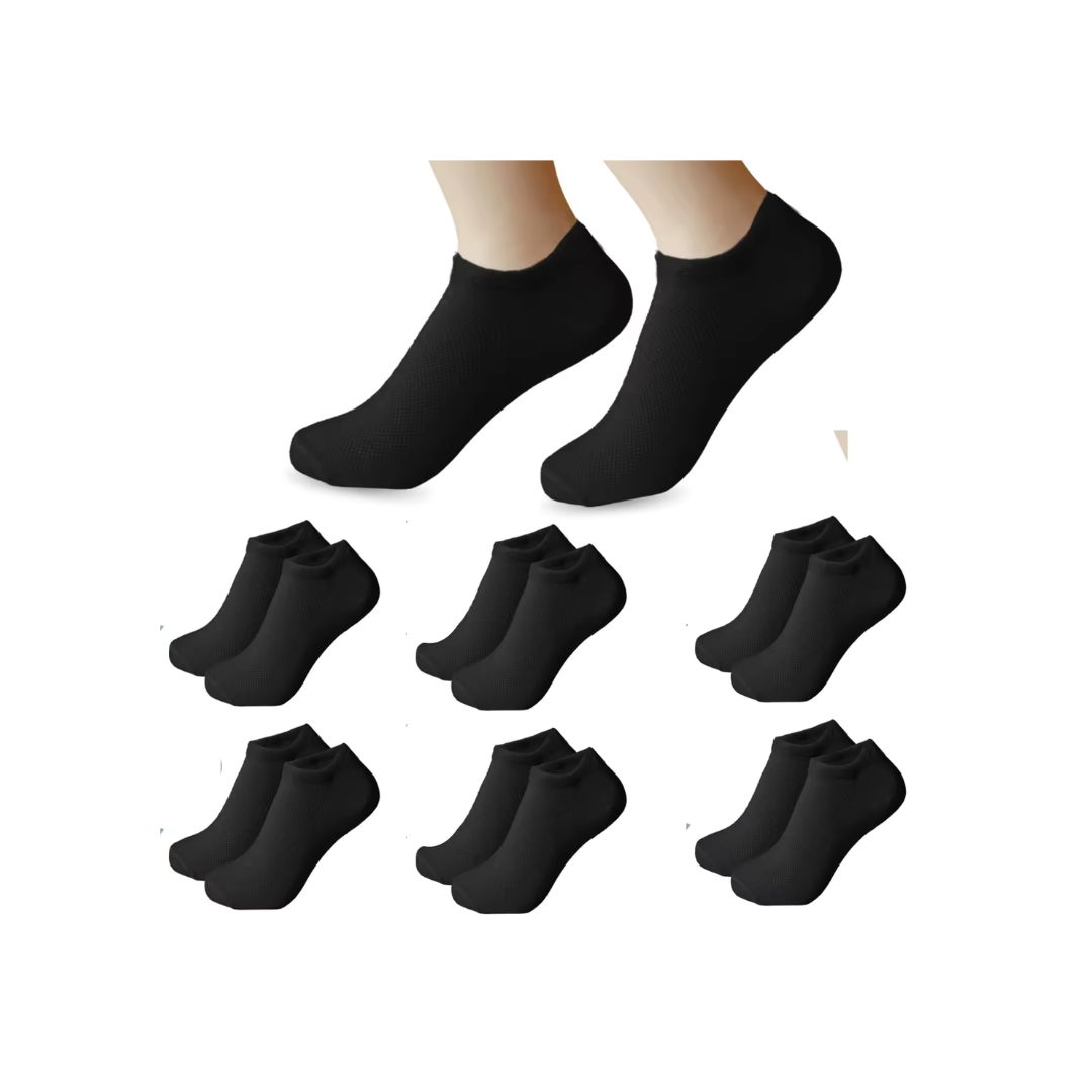 NAKLOE - Calcetines tobilleros hombre - Calcetines cortos hombre - Calcetines hombre (TALLA 40-46) - Hechos de algodón y transpirables.
