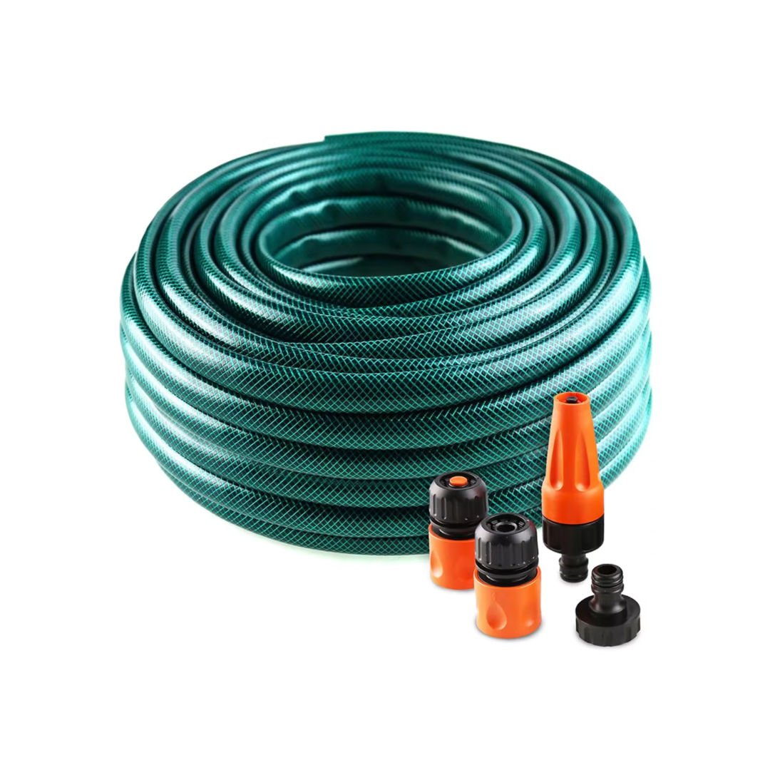 NAKLOE - Kit manguera - 10m -15m -20m - Set manguera de riego - Manguera jardin - Manguera de riego - (Ancho tubo 12 mm - 1/2")