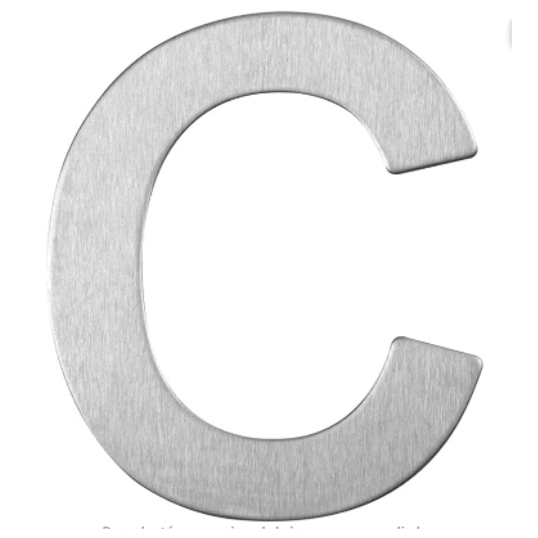 Numeros casa - Numero portal - Altura 8 cm - Numero y letras casa - Numero de casa - Numeros casa exterior - Numeros adhesivos - Letras adhesivas - Numeros casa exterior acero inoxidable - Numeros casa exterior adhesivos