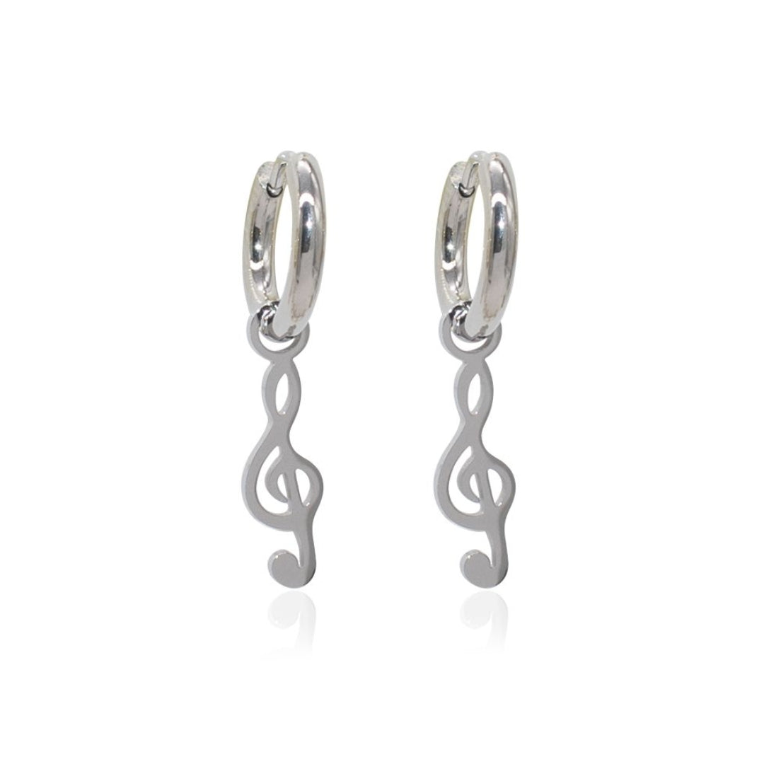 Pendientes Clave de Sol S