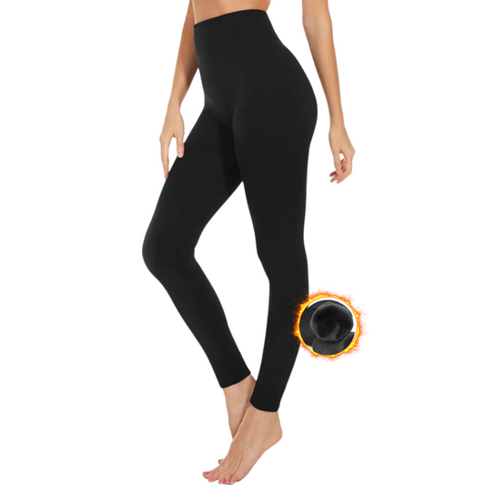 NAKLOE - Leggins termicos Mujer - Leggins termicos Mujer - Sin Costura - Mallas termicas Mujer Invierno - 580 DEN - Cintura Alta - Talla Unica