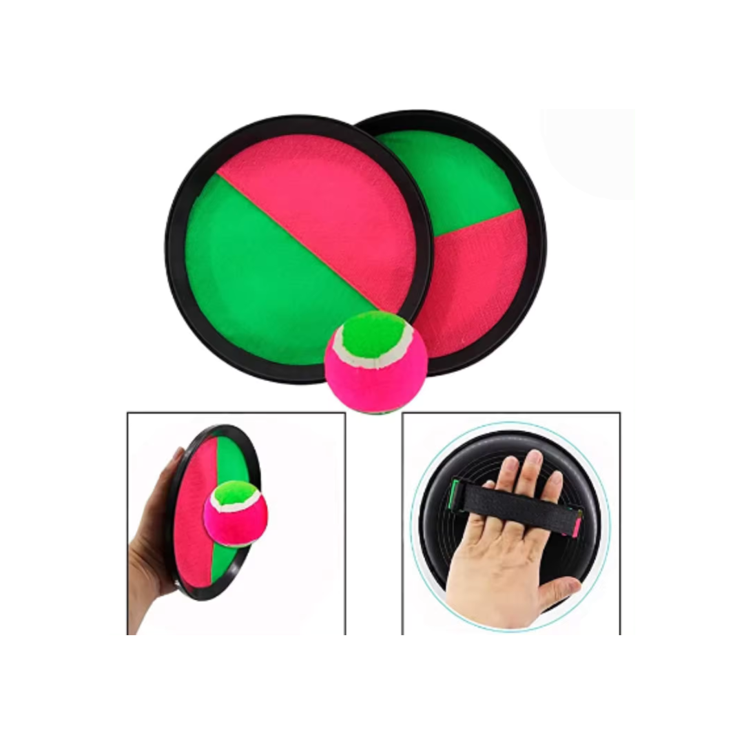 NAKLOE - Juego atrapa bola - Palas de velcro - Palas de playa - Juegos niños