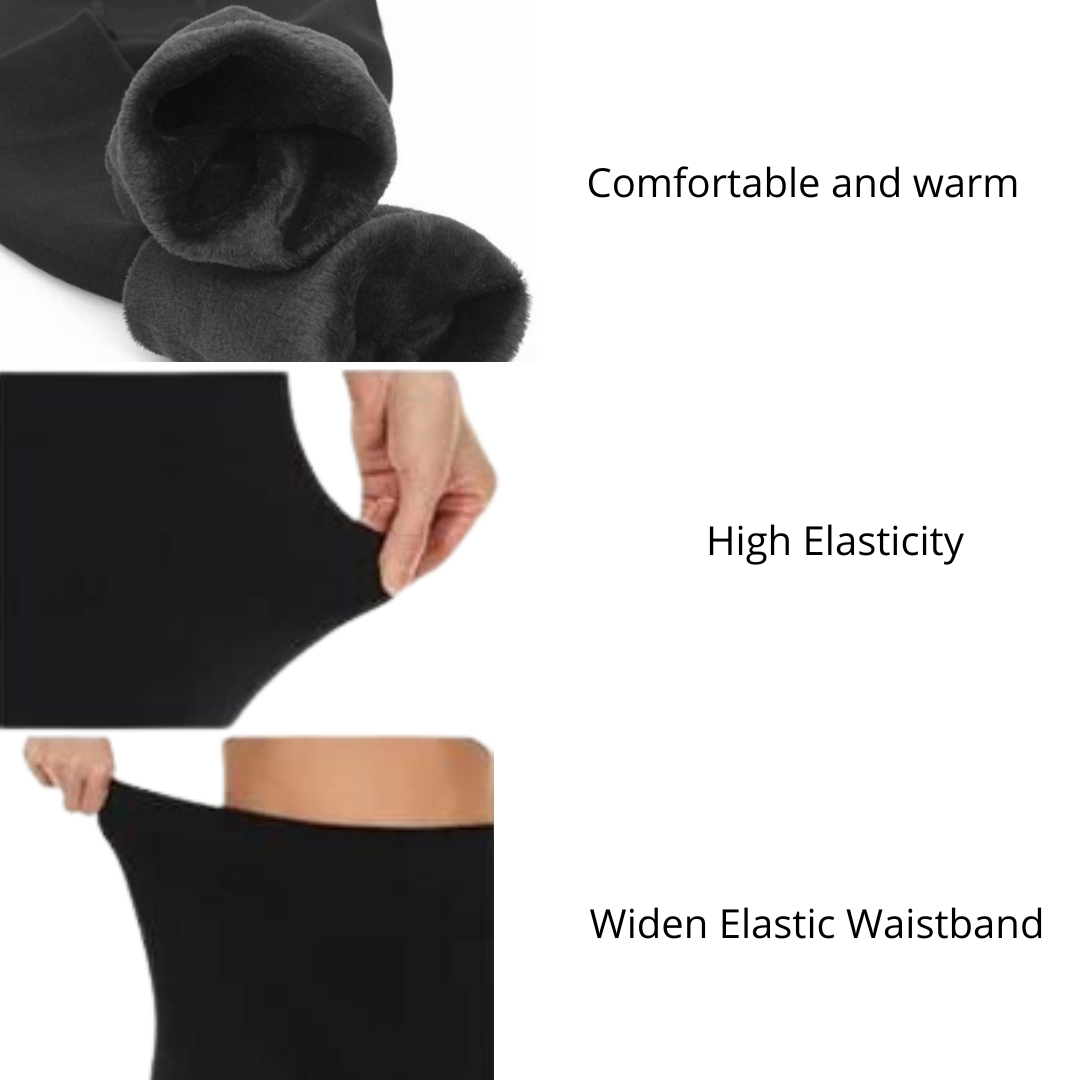 NAKLOE - Leggins termicos Mujer - Leggins termicos Mujer - Sin Costura - Mallas termicas Mujer Invierno - 580 DEN - Cintura Alta - Talla Unica