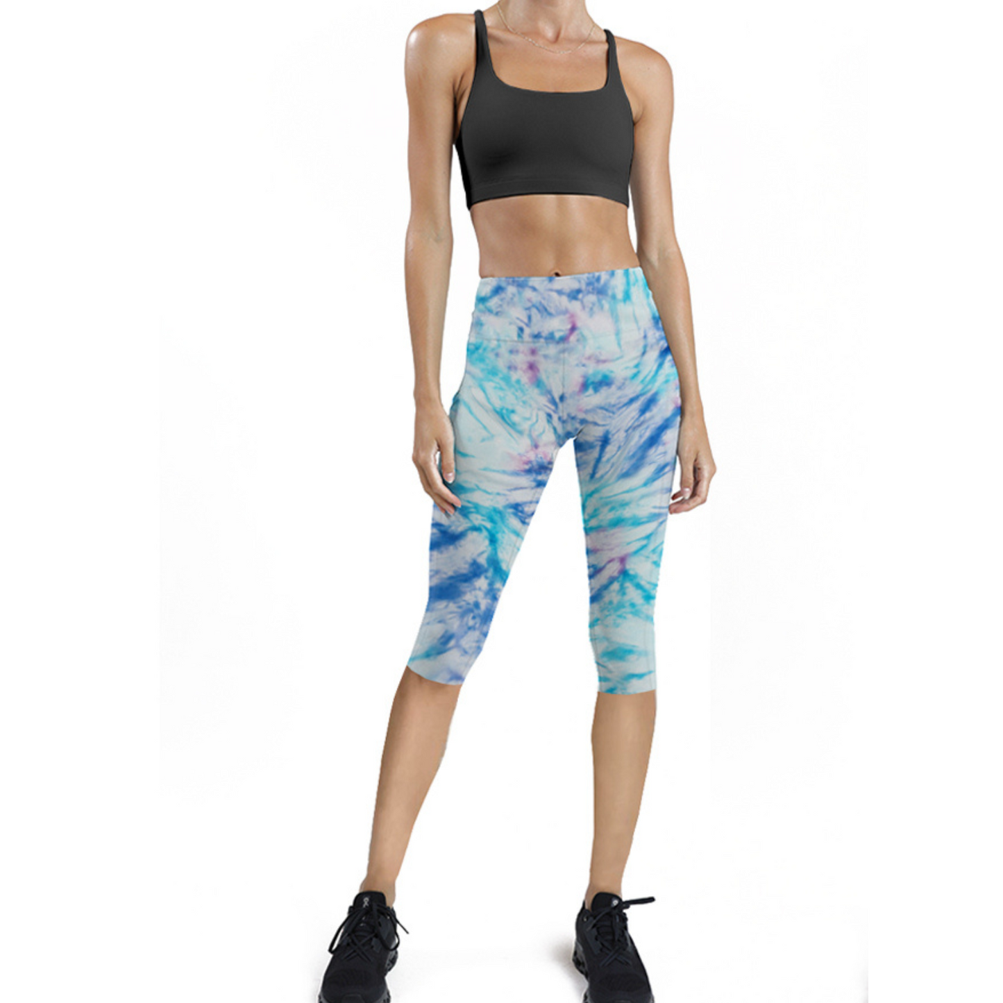 NAKLOE | Mallas cortas | Mallas cortas mujer | Mallas piratas | Mallas piratas mujer | Mallas deportivas mujer | Leggings deportivos mujer | Leggins cortos | Ropa deportiva de mujer | Leggings mujer | Mallas para fitness, yoga, gym, running | Cintura Alta