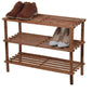 NAKLOE - Zapatero - (2, 3 o 4 escalones) - Zapatero organizador de zapatos - Zapateros - Zapatero mueble - Zapatero madera - Zapatero de madera - Organizador zapatos -