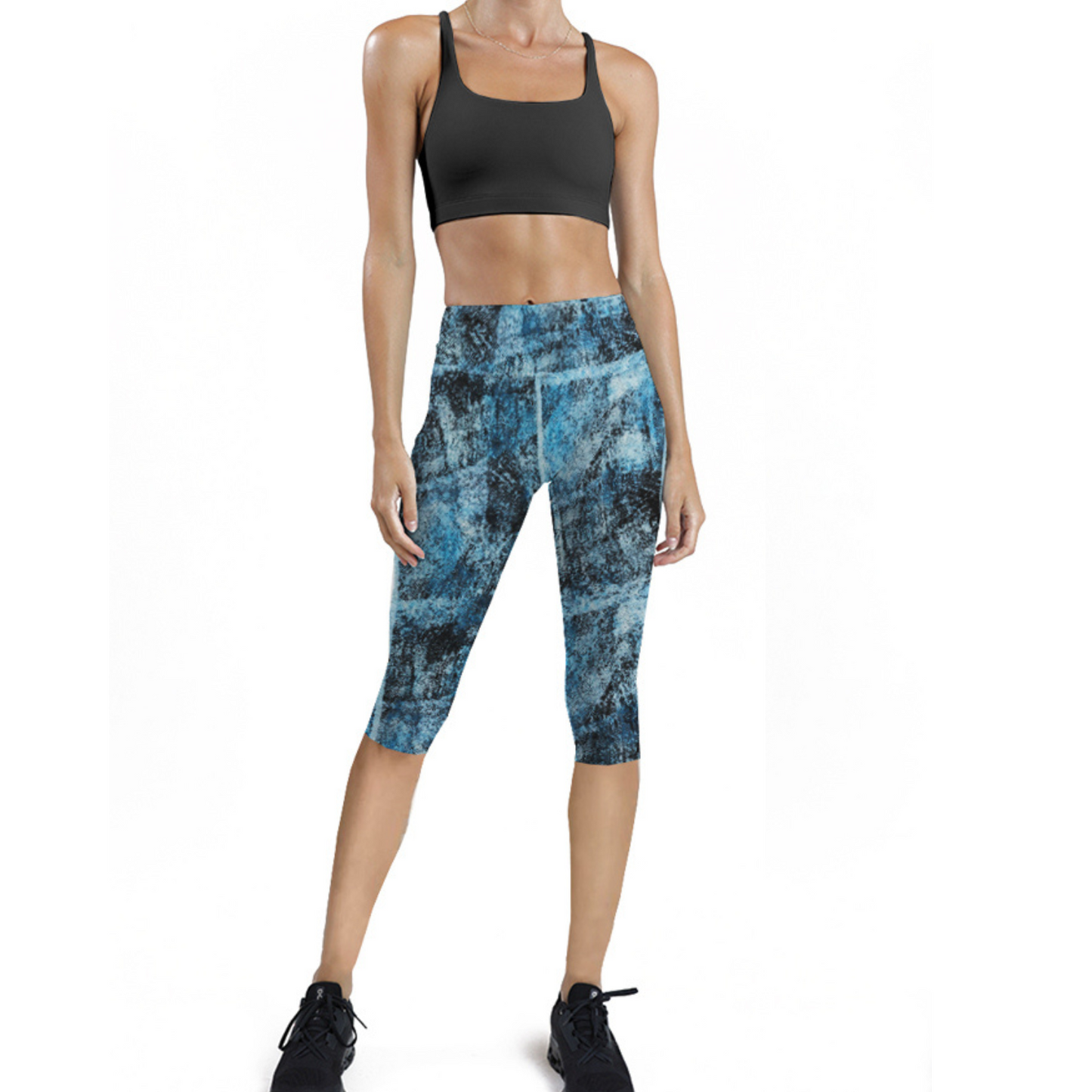 NAKLOE | Mallas cortas | Mallas cortas mujer | Mallas piratas | Mallas piratas mujer | Mallas deportivas mujer | Leggings deportivos mujer | Leggins cortos | Ropa deportiva de mujer | Leggings mujer | Mallas para fitness, yoga, gym, running | Cintura Alta