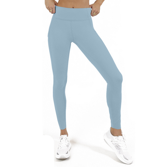 Mallas deporte mujer (Celeste)