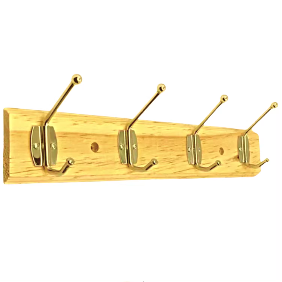 Perchero madera pared