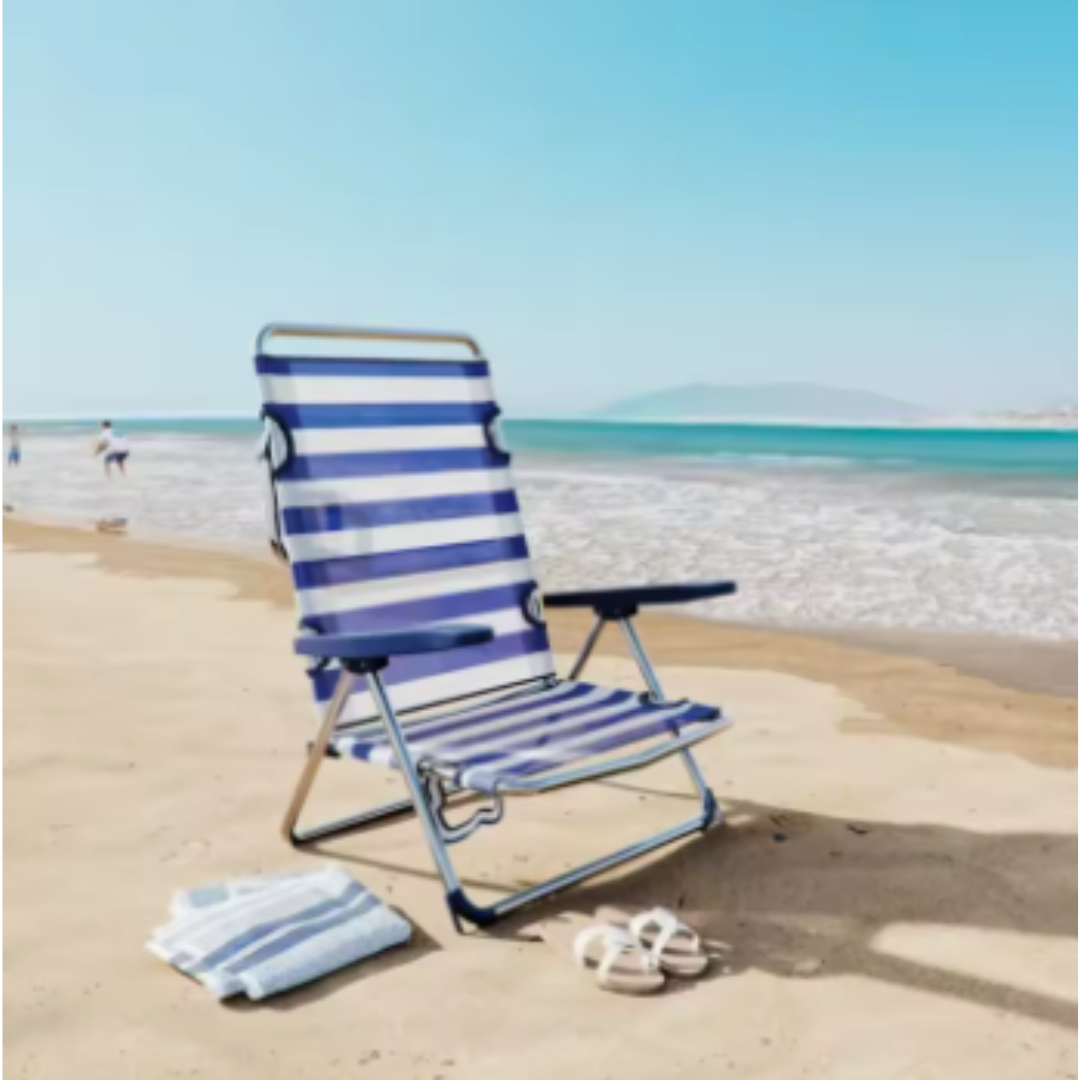 Silla playa - Silla playa reclinable - Silla portatil