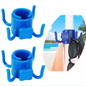 Pack de 2 - Gancho sombrilla playa - Accesorio sombrilla playa - Colgador toalla sombrilla