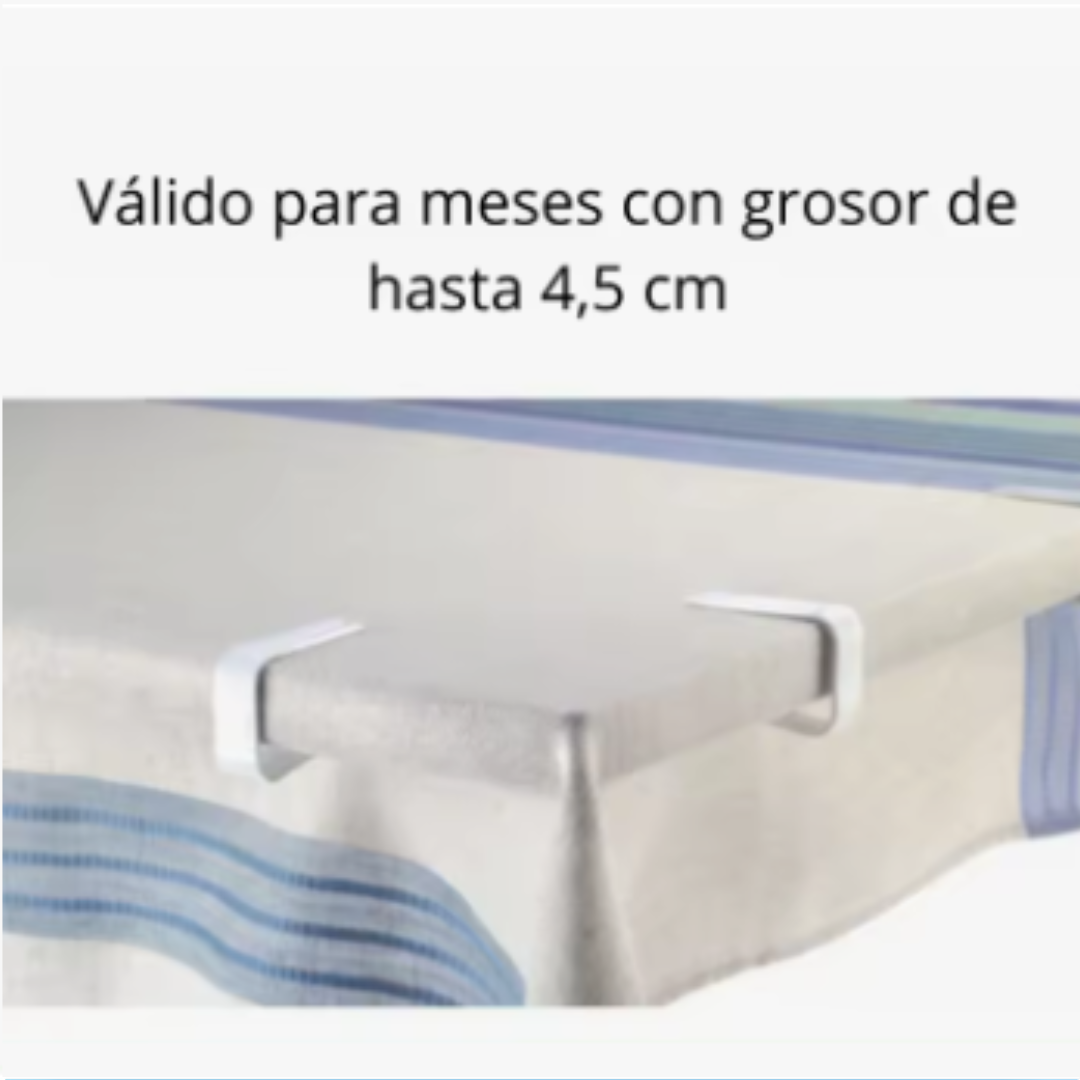 36 piezas - Sujeta manteles de mesa - Pinzas sujeta manteles