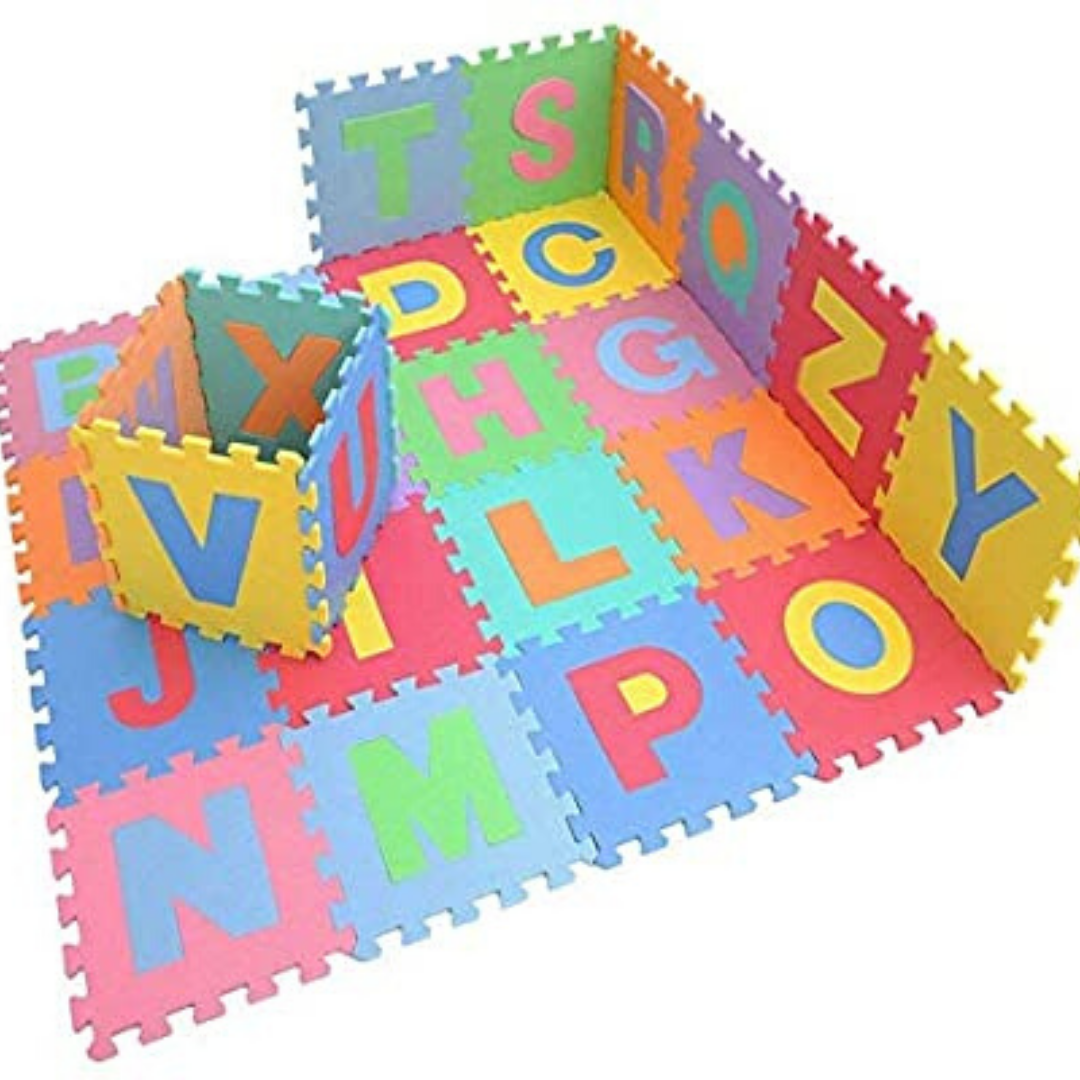 Nakloe - Alfombra puzzle - Suelo puzzle - Puzzle suelo goma eva (9 o 26 piezas)