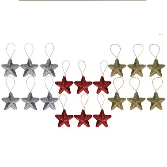 Colgantes-Adornos navideños (pack de 6)