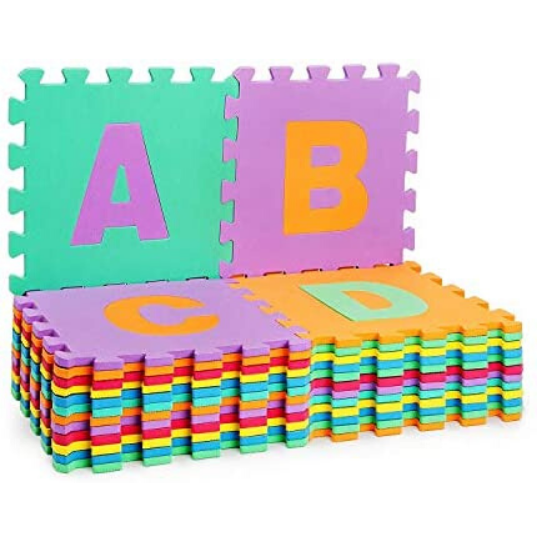 Nakloe - Alfombra puzzle - Suelo puzzle - Puzzle suelo goma eva (9 o 26 piezas)