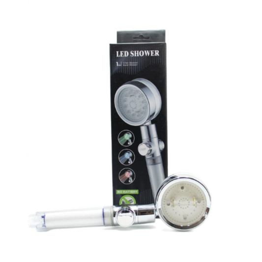 Alcachofa de baño - Alcachofa de ducha de alta presion - Cabezal ducha LED