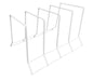 NAKLOE - Organizador sartenes - Separador sartenes - Organizador cocina -Sartenes cocina - Para 4 sartenes