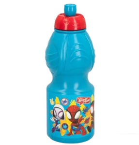 NAKLOE - Botella infantil - 400ml - Botella agua infantil - Botella Spiderman- Botella infantil agua - Botella agua niños - Botella niños - Botella Spidey