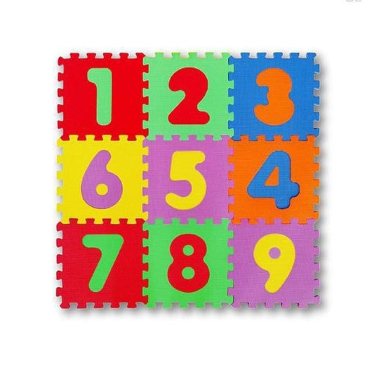 Nakloe - Alfombra puzzle - Suelo puzzle - 9 Piezas - Puzzle suelo goma eva - Piezas de 30x30cm