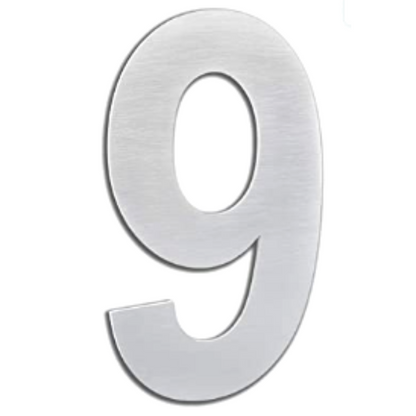 Numeros casa - Numero portal - Altura 8 cm - Numero y letras casa - Numero de casa - Numeros casa exterior - Numeros adhesivos - Letras adhesivas - Numeros casa exterior acero inoxidable - Numeros casa exterior adhesivos