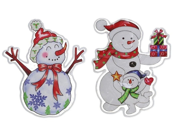 NAKLOE - Pegatinas para navidad - (20 cm) - Decoración navideña - Pegatinas navideñas - Decoración para navidad - Pegatinas para decorar - Pegatinas navideñas para decorar - Pegatinas navideñas hogar