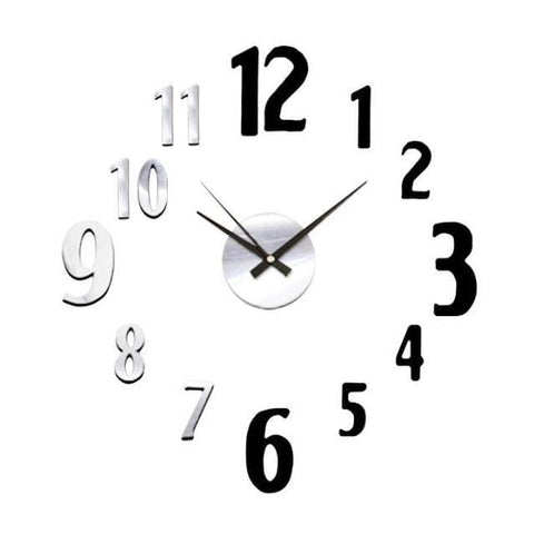 NAKLOE - Reloj pared - Reloj pared adhesivo - Reloj decorativo - Reloj de pared adhesivo - Reloj pared salon - Reloj decorativo adhesivo - Reloj adhesivo