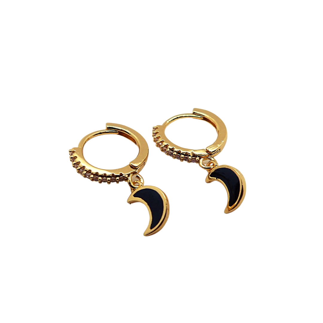 Pendientes Luna (diferentes colores)