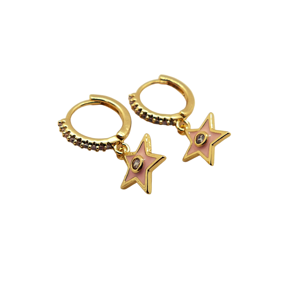 Pendientes Estrella (diferentes colores)