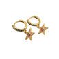 Pendientes Estrella (diferentes colores)