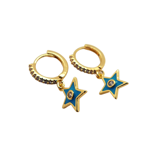 Pendientes Estrella (diferentes colores)