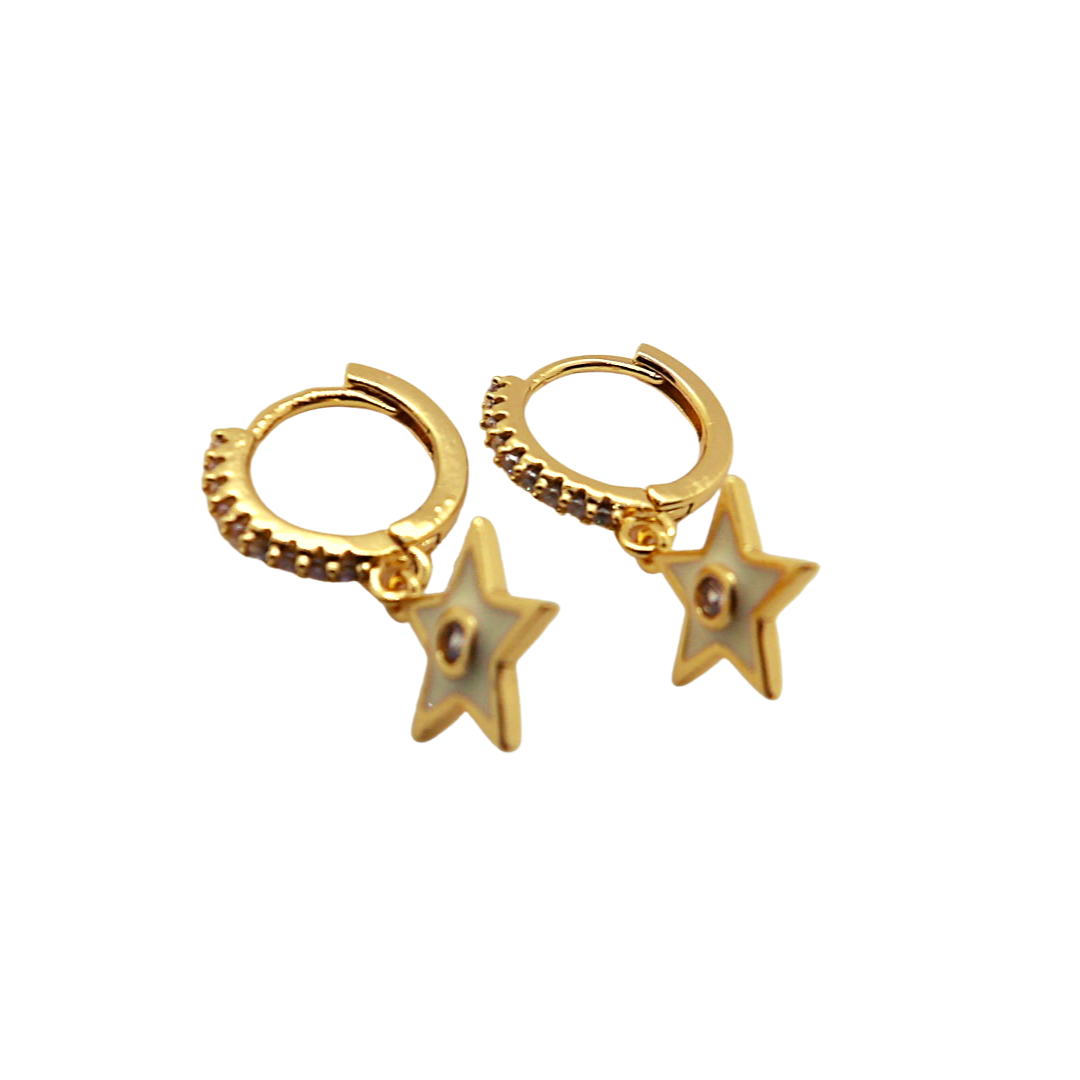 Pendientes Estrella (diferentes colores)
