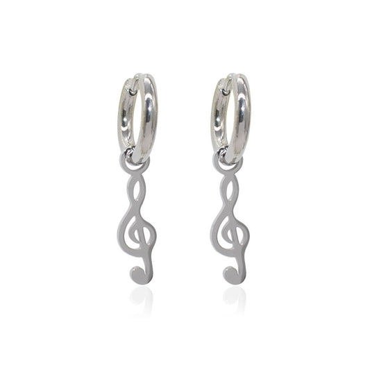 Pendientes Clave de Sol S