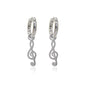 Pendientes Clave de Sol S